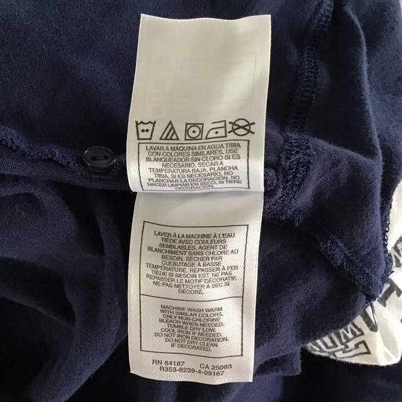 Disneyland Resort Dress MEDIUM Hoodie Walt Disney World ‘71 Navy Blue White RARE - Picture 16 of 16